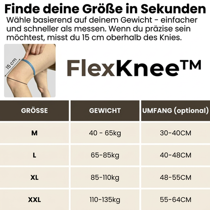 FlexKnee | Kraft zurück in Ihr Knie.