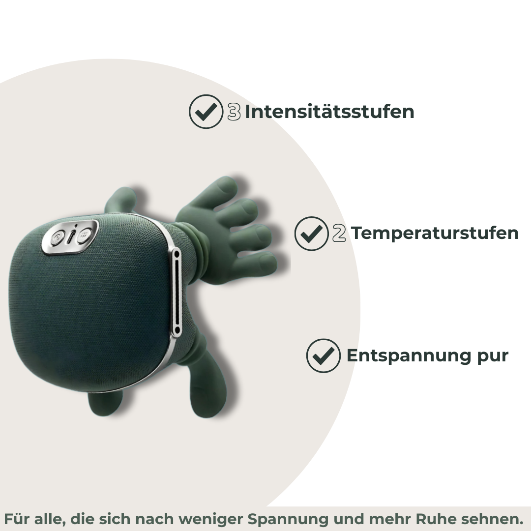Die originale MassageTurtle | Entspannung für Nacken & Schultern